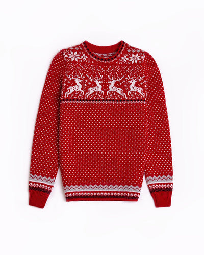 Christmas wool sweater