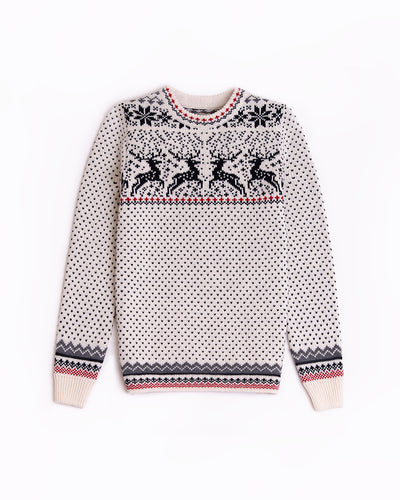 Christmas women's wool sweater