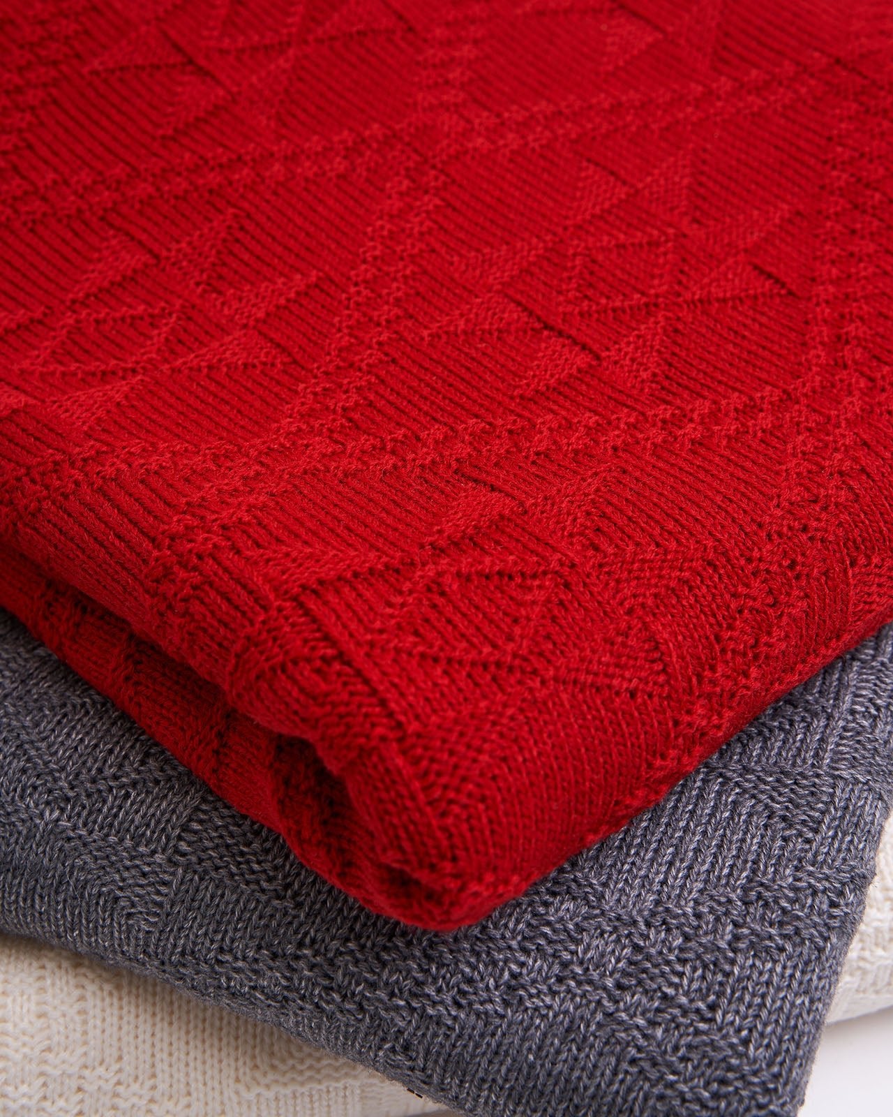 Traditional wool throw
