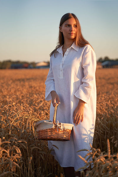 Rapla linen tunic | Natural Style Estonia