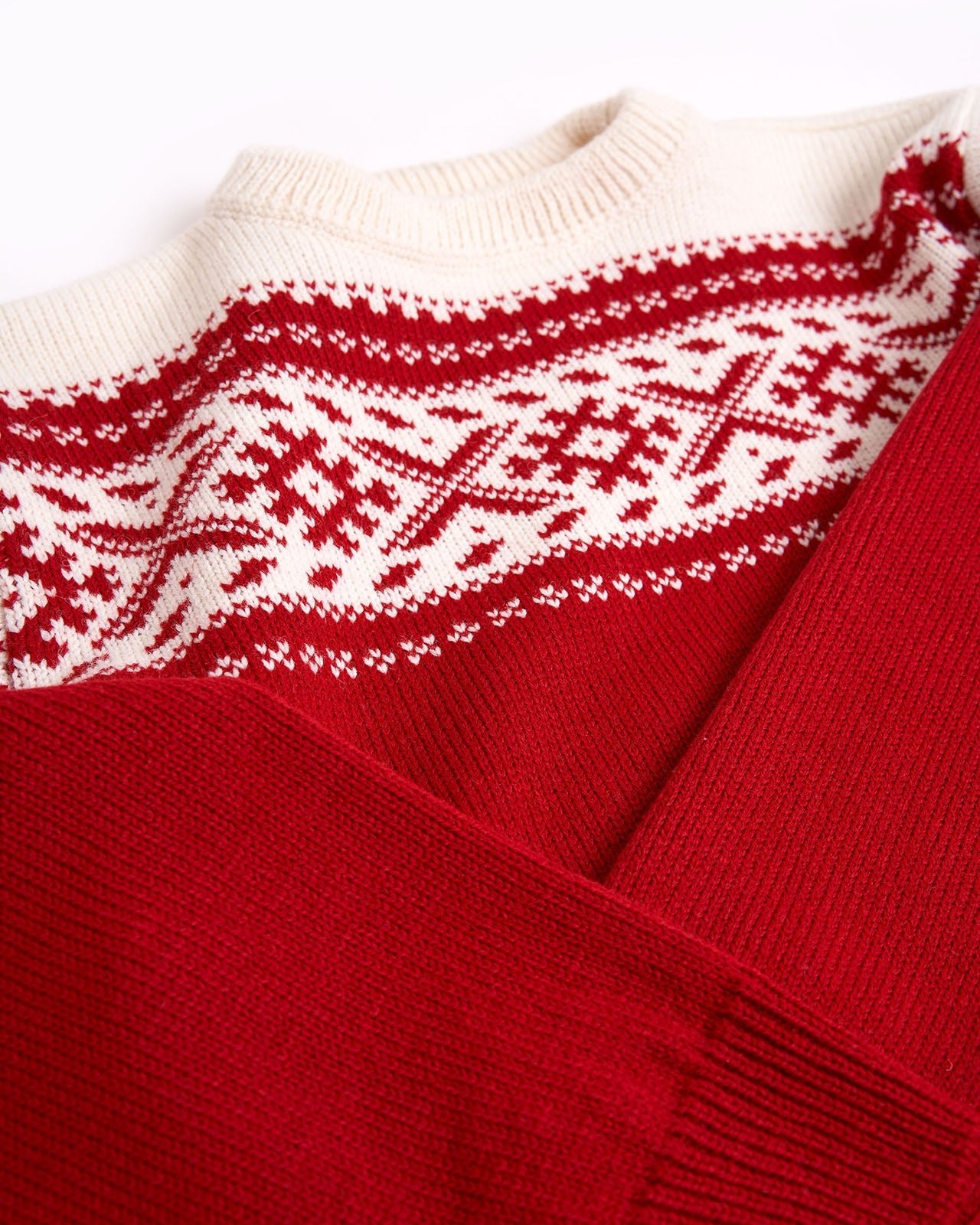 Nordic men's wool sweater