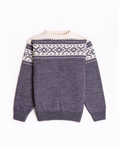 Nordic men's wool sweater