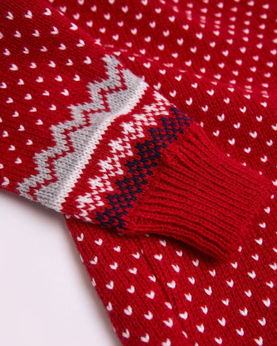 Christmas women's wool sweater