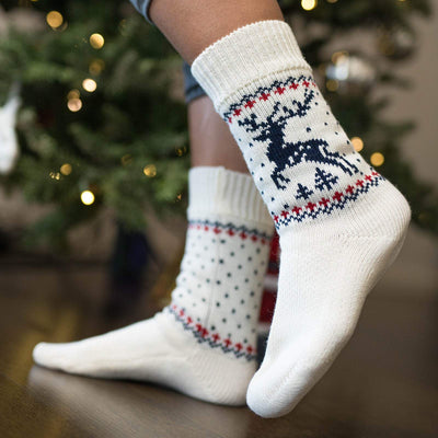 Reindeer wool socks - Natural Style Estonia